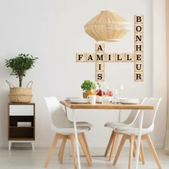 ATMOSPHERA CREATEUR D'INTERIEUR - Sticker - lettres en relief - 41x41 cm