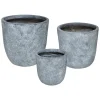 ATMOSPHERA CREATEUR D'INTERIEUR - Set de 3 pots - métal