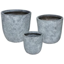 ATMOSPHERA CREATEUR D'INTERIEUR - Set de 3 pots - métal
