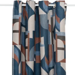 ATMOSPHERA CREATEUR D'INTERIEUR - Rideau occultant "elena" bleu foncé 135x260cm