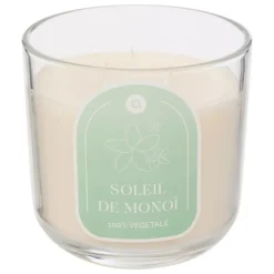 ATMOSPHERA CREATEUR D'INTERIEUR - Bougie parfumée " floa" monoï 610g