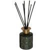 ATMOSPHERA CREATEUR D'INTERIEUR - Diffuseur de parfum "plum" en verre d9cm vert