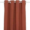 ATMOSPHERA CREATEUR D'INTERIEUR - Rideau plissé "maely" terracotta 135x260cm