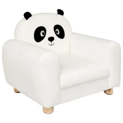ATMOSPHERA CREATEUR D'INTERIEUR - Fauteuil enfant panda "balo" noir & blanc