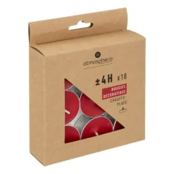 ATMOSPHERA CREATEUR D'INTERIEUR - 18 bougies chauffe-plats 