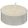 ATMOSPHERA CREATEUR D'INTERIEUR - 18 bougies chauffe-plats "hugo" h1,5cm blanc ivoire