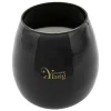 ATMOSPHERA CREATEUR D'INTERIEUR - Bougie parfumée "arlo" en verre d12cm noir