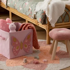 ATMOSPHERA CREATEUR D'INTERIEUR - Boîte de rangement enfant papillon