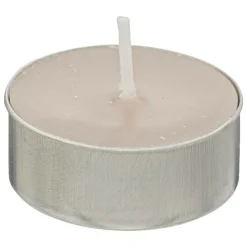 ATMOSPHERA CREATEUR D'INTERIEUR - 18 bougies chauffe-plats "hugo" h1,5cm taupe