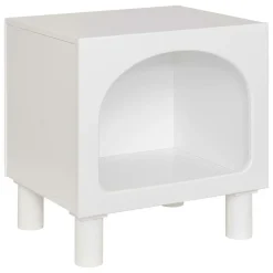 ATMOSPHERA CREATEUR D'INTERIEUR - Chevet 1 compartiment "tara" blanc 42x40x32cm