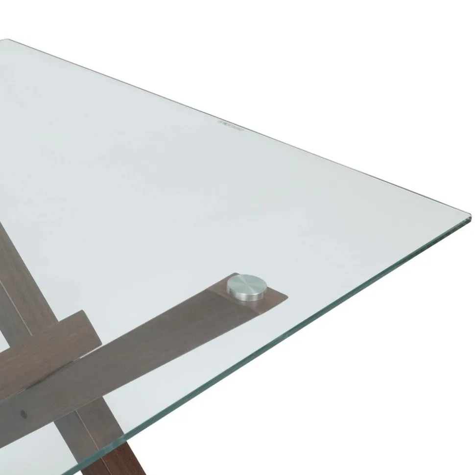 ATMOSPHERA CREATEUR D'INTERIEUR - Table à manger "jorel" marron 180x90x74,5cm