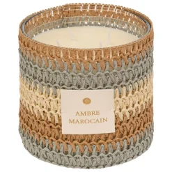ATMOSPHERA CREATEUR D'INTERIEUR - Bougie parfumée "zaya" ambre 1400g