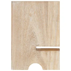 ATMOSPHERA CREATEUR D'INTERIEUR - Porte-livre "orel" peuplier beige 40x23,5x17,5cm