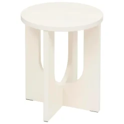 ATMOSPHERA CREATEUR D'INTERIEUR - Table d’appoint "bloom" ivoire 50,540x40cm