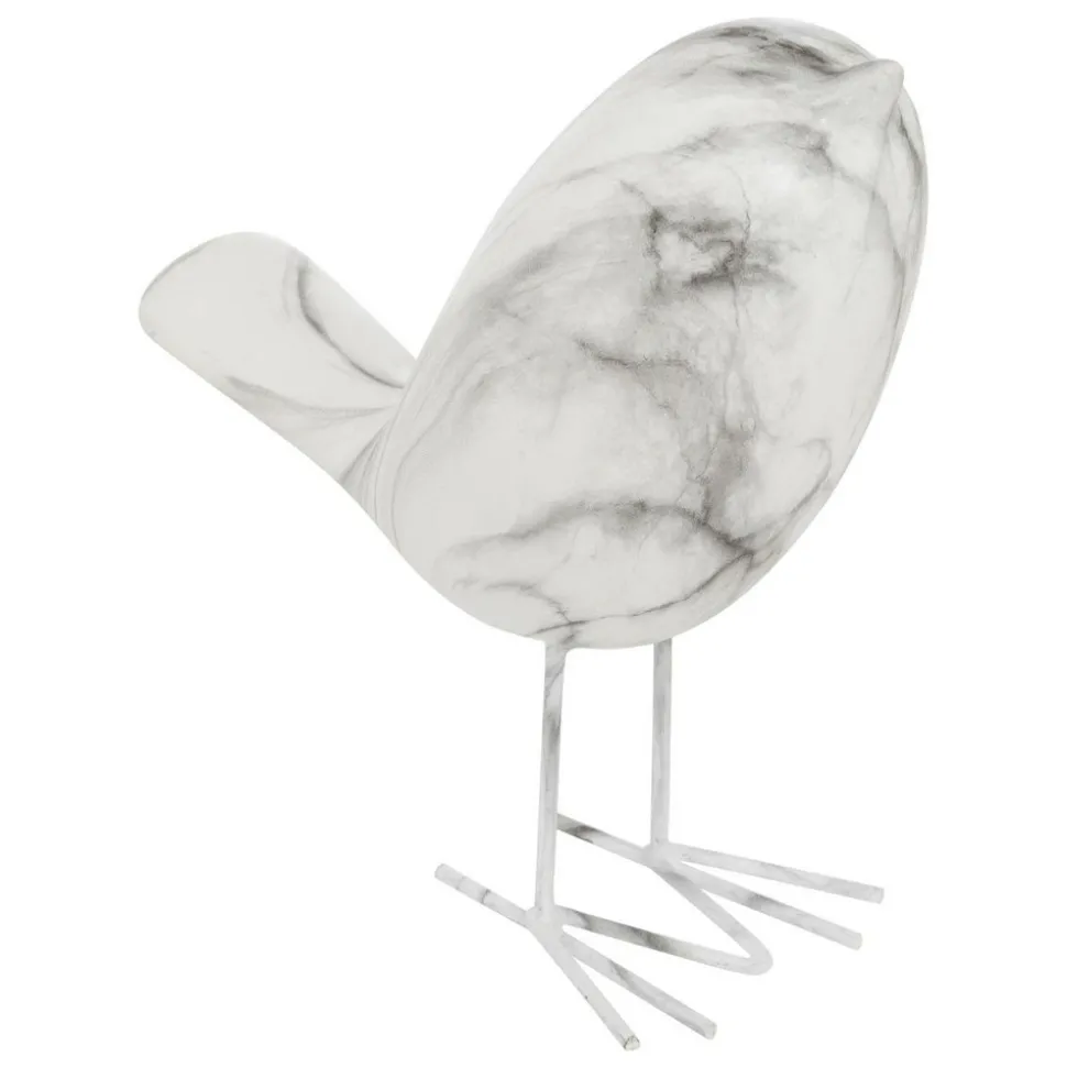 ATMOSPHERA CREATEUR D'INTERIEUR - Statuette oiseau "olen" blanc h19cm