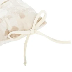 ATMOSPHERA CREATEUR D'INTERIEUR - Galette de chaise "luna" jacquard lin 38x38cm