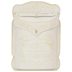 ATMOSPHERA CREATEUR D'INTERIEUR - Boite aux lettres "tino" blanc chaud h40,5cm