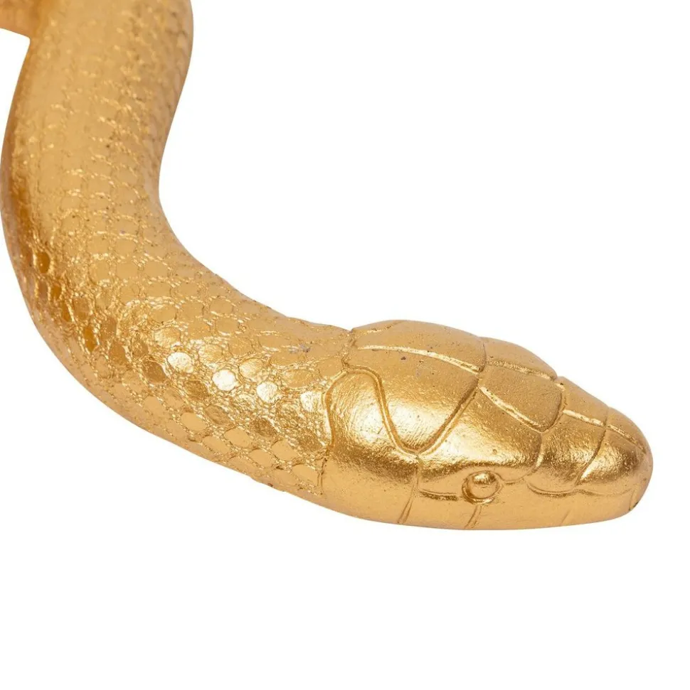 ATMOSPHERA CREATEUR D'INTERIEUR - Statuette serpent "wild" doré l35cm