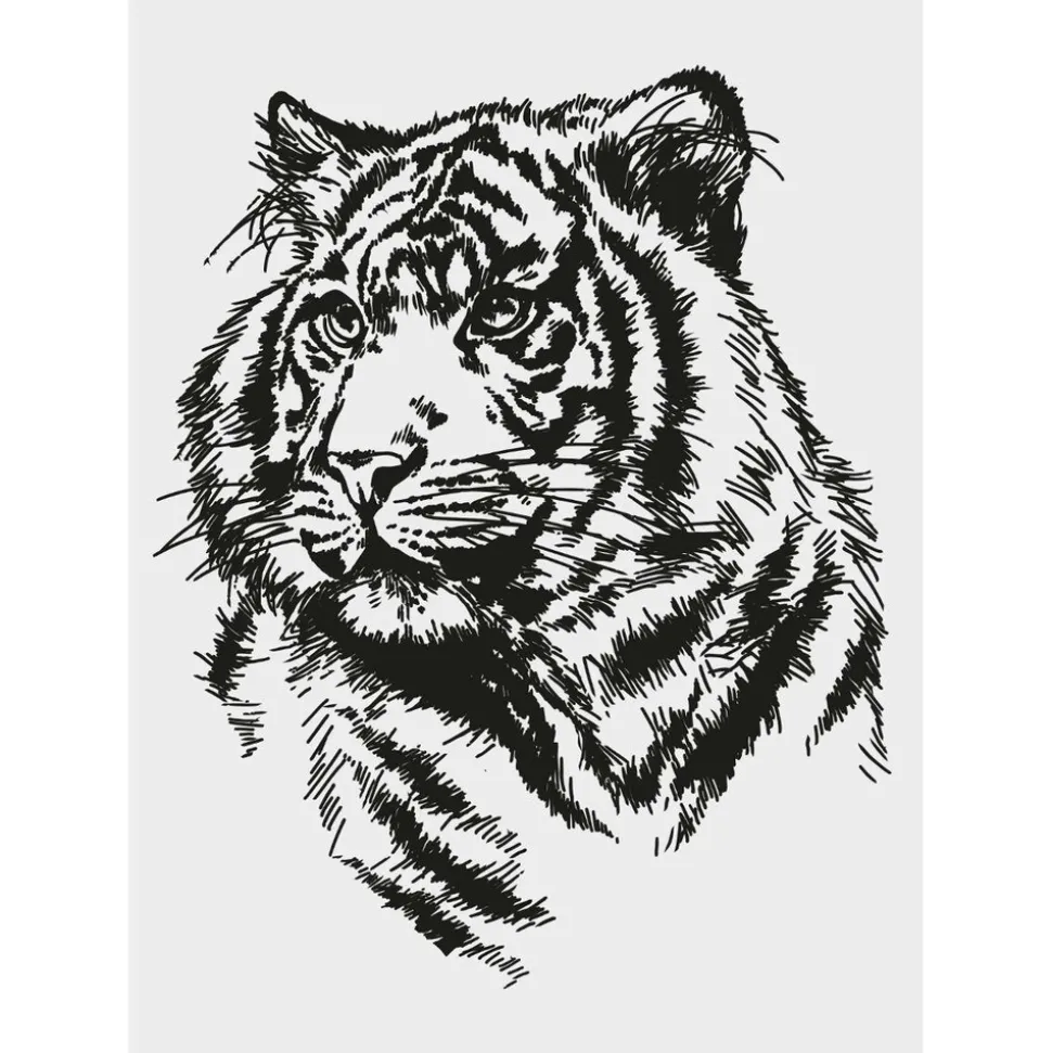 ATMOSPHERA CREATEUR D'INTERIEUR - Sticker "jungle" - 30x40 cm