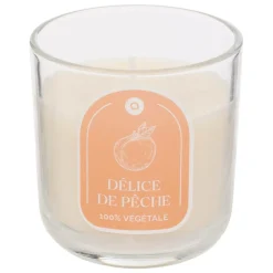ATMOSPHERA CREATEUR D'INTERIEUR - Bougie parfumée " floa" pêche 115g