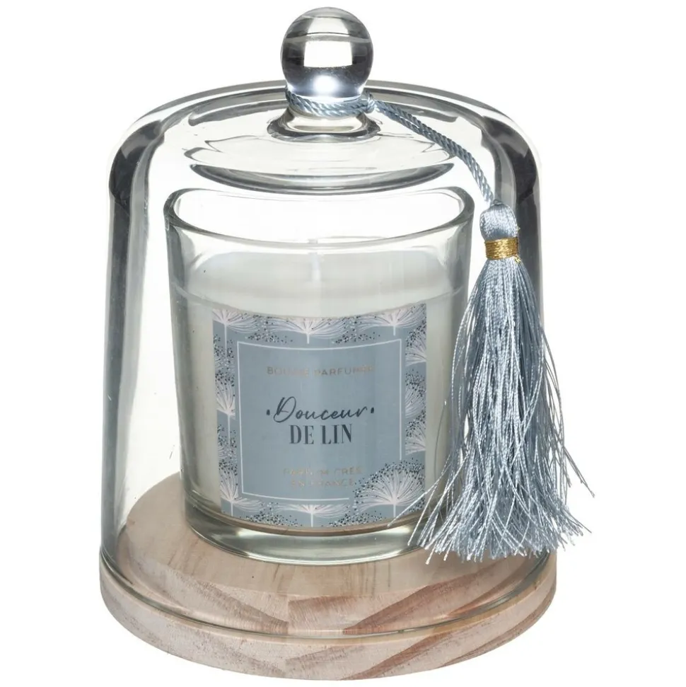 ATMOSPHERA CREATEUR D'INTERIEUR - Bougie parfumée "loli" - lin - 130g