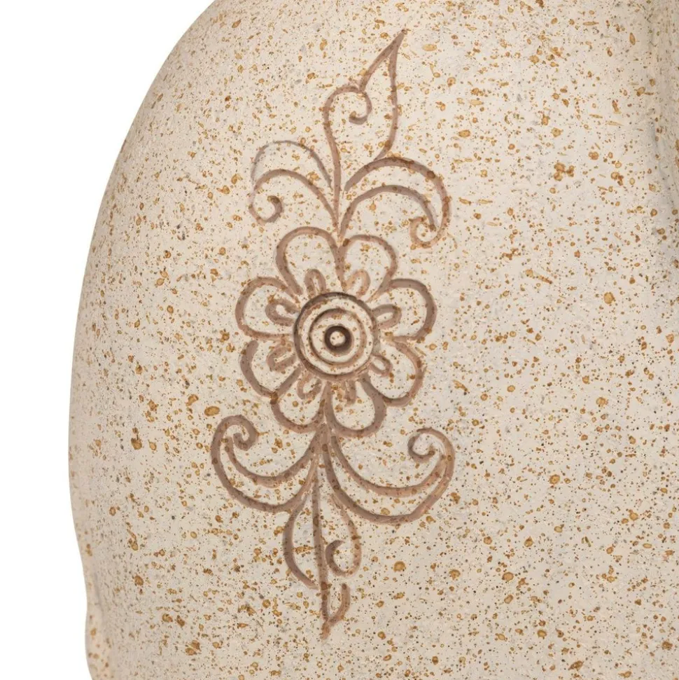 ATMOSPHERA CREATEUR D'INTERIEUR - Statuette éléphant "nola" beige h23cm