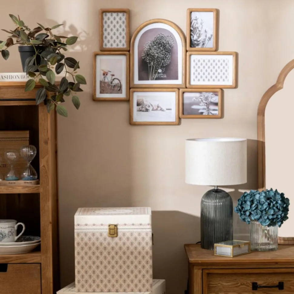 ATMOSPHERA CREATEUR D'INTERIEUR - Vase verre bleu h245cm