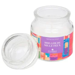 ATMOSPHERA CREATEUR D'INTERIEUR - Bougie parfumée "jomy" - freesia en fleur - 70g