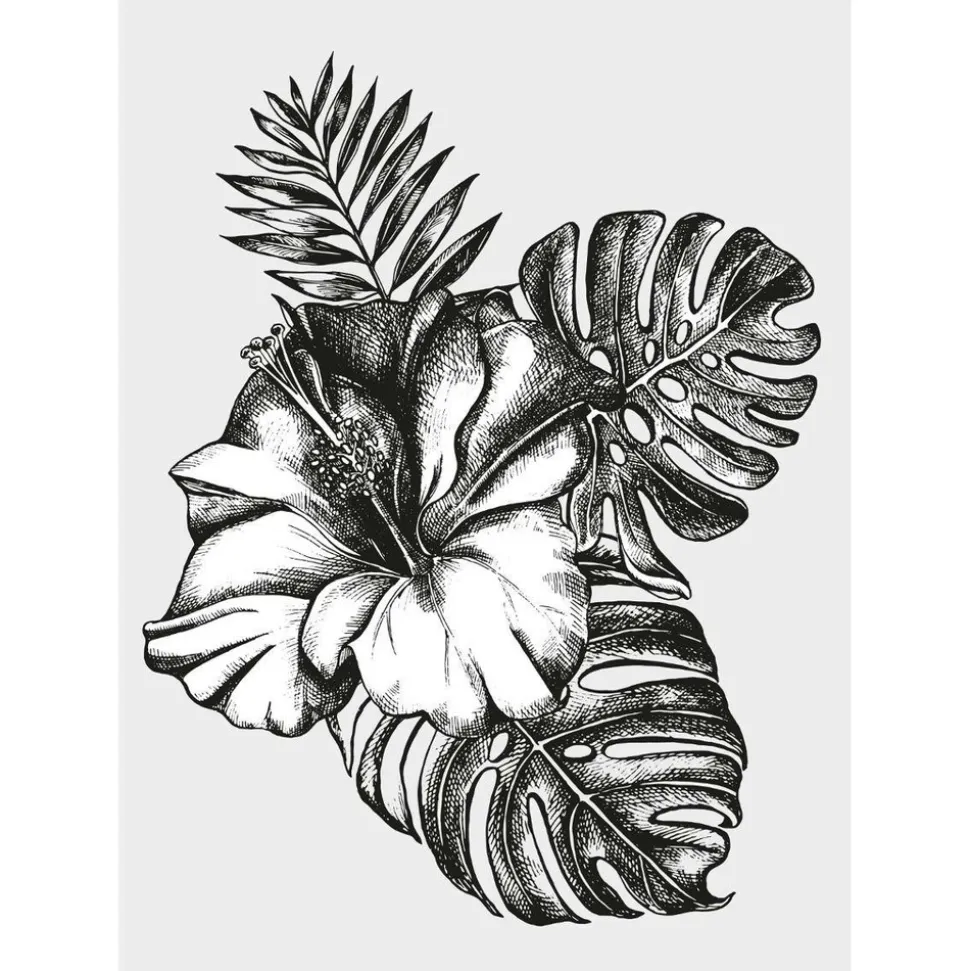 ATMOSPHERA CREATEUR D'INTERIEUR - Sticker "jungle" - 30x40 cm