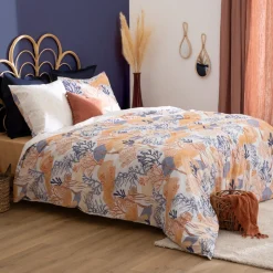 ATMOSPHERA CREATEUR D'INTERIEUR - Parure de lit imprimée "azura" 240x220cm