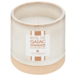ATMOSPHERA CREATEUR D'INTERIEUR - Bougie parfumée "marty" - bois de gaïac - 160g