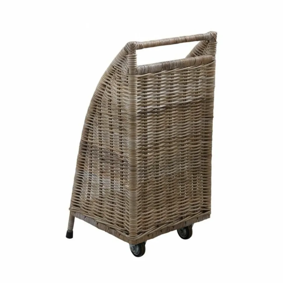 AUBRY GASPARD - Chariot à buches à roulettes