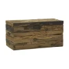 AUBRY GASPARD - Coffre en bois massif recyclé grand modèle