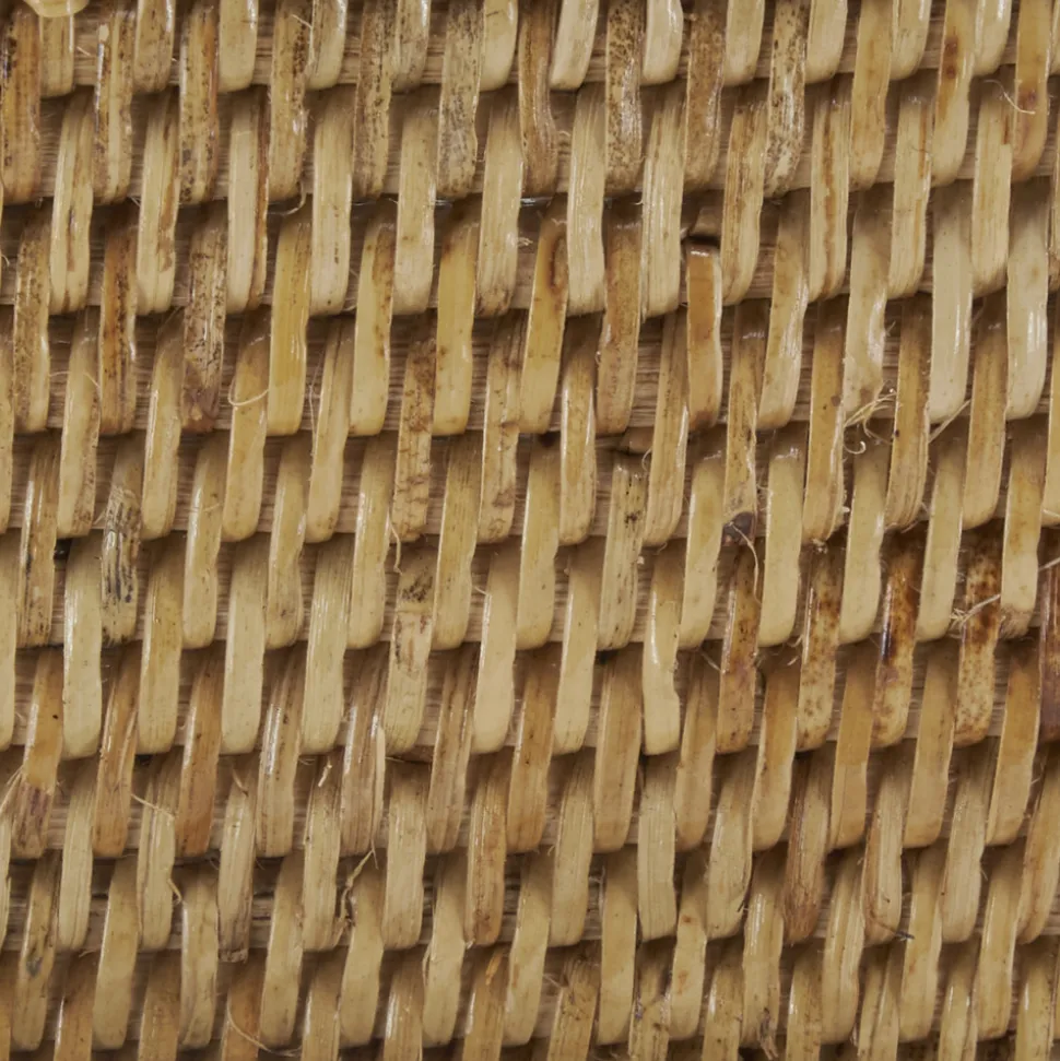 AUBRY GASPARD - Coffret rectangulaire en rotin naturel