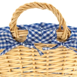 AUBRY GASPARD - Corbeille à linge en osier clair