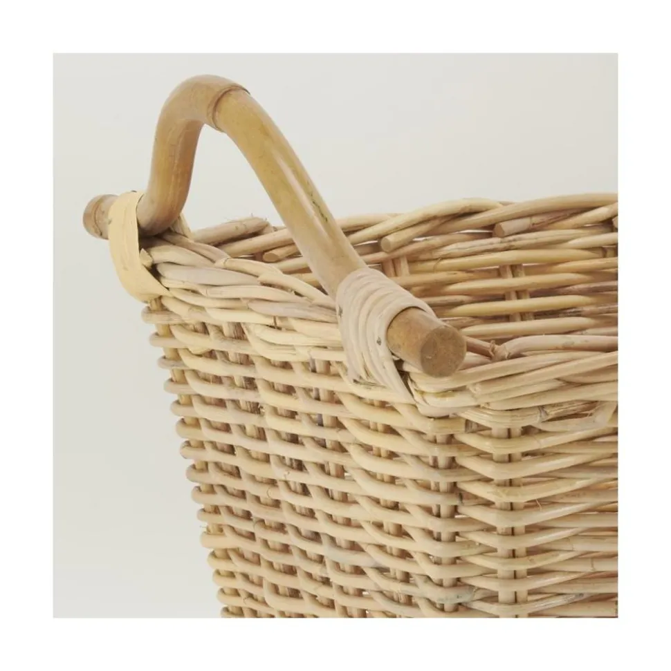 AUBRY GASPARD - Corbeille à linge en rotin naturel