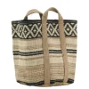 AUBRY GASPARD - Corbeille en toile de jute épaisse afriqua