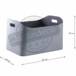 AUBRY GASPARD - Corbeille à bûches en polyuréthane