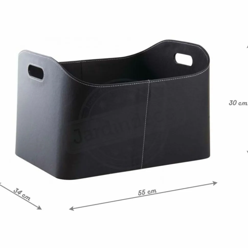 AUBRY GASPARD - Corbeille à bûches en polyuréthane