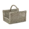 AUBRY GASPARD - Panier à bûches rectangulaire en poelet