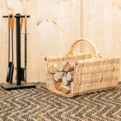 AUBRY GASPARD - Panier à bûches en poelet