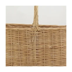 AUBRY GASPARD - Panier porte-bûches en osier