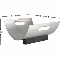 AUBRY GASPARD - Porte bûches design lune