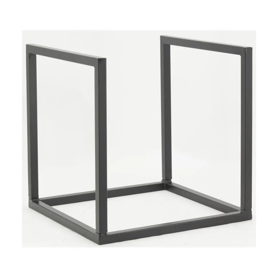 AUBRY GASPARD - Porte-bûches en métal noir