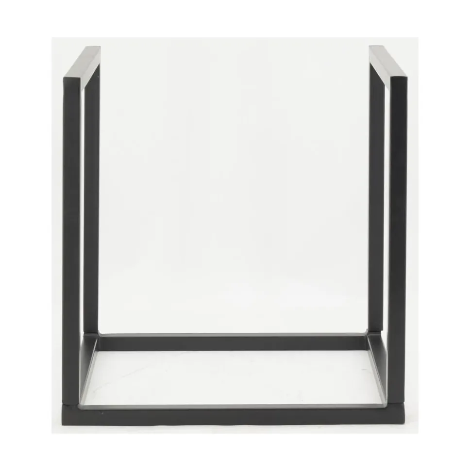 AUBRY GASPARD - Porte-bûches en métal noir