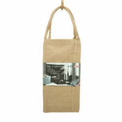 AUBRY GASPARD - Sac à bûches en jute