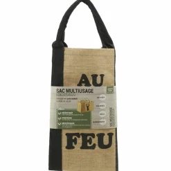 AUBRY GASPARD - Sac à bûches en jute