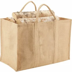 AUBRY GASPARD - Sac à bûches en jute