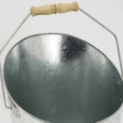 AUBRY GASPARD - Seau à cendres en métal galvanisé