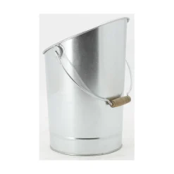 AUBRY GASPARD - Seau à pellets, cendres en métal galvanisé